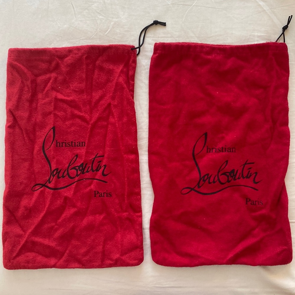 Two Christian Louboutin Dust Bags